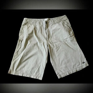 Vintage Adidas Y2K Khaki Shorts Men Size XL